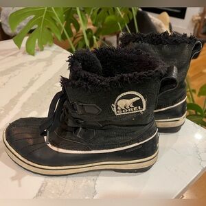 Sorel Black Winter Boots